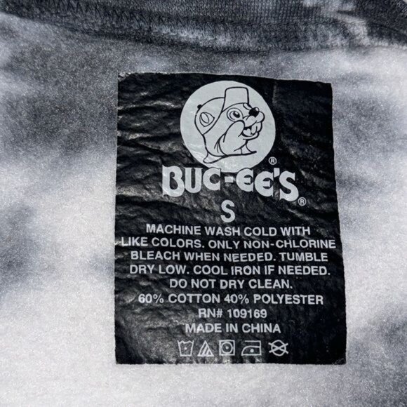 Bucees Racing Tie Dye Graphic Sweatshirt  Size S NWOT - Picture 2 of 5